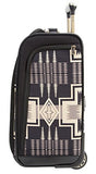 Pendleton Harding 16" Under-Seat Rolling Tote - Black