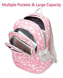 Sweetheart School Backpacks for Girls Children Kids Bookbags (Pink)