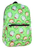 Rick And Morty Portal All Over Print Backpack