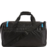 Fila Fastpace Small Sports Duffel Gym Bag, Black/Blue, One Size