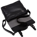 Berchirly Mens PU Leather Messenger Shoulder Bag Business Briefcase For Travel Coffee