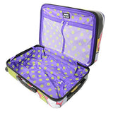 Mia Toro Italy Amore Hardside 28 Inch Spinner Luggage, Multi