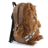 Star Wars Disney Chew Bacca 3D Plush Furry Arms & Legs Boys Brown 16" Backpack