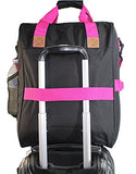 Personal Item under seat for the airlines of American, Frontier, Spirit, (Pink)
