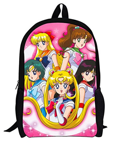 Yoyoshome Anime Sailor Moon Cosplay Tsukino Usagi Bookbag Rucksack Backpack School Bag