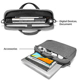 tomtoc Laptop Shoulder Bag for 13-inch MacBook Pro, MacBook Air, 13.5 Inch Surface Book, Surface Laptop, Multi-Functional Organized Laptop Messenger Bag Briefcase for Surface Pro Dell XPS 13 ThinkPad