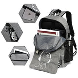 School Backpack, Boys Girls Unisex Oxford Laptop Backpack School Bag
