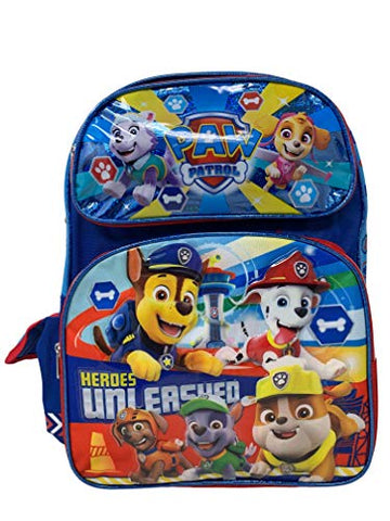 Nickelodeon Paw Patrol Boy's Backpack - Heroes (16 INCHES)