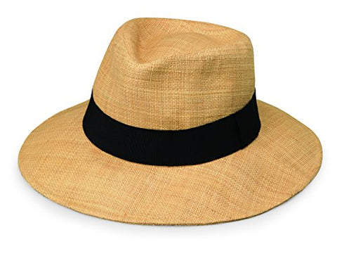 Wallaroo Women'S Morgan Sun Hat - Fine Raffia Weave - Upf50+, Natural