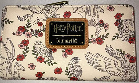 Loungefly Harry Potter Floral Flap Wallet