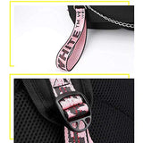 Rainlemon Kpop Blackpink Backpack Lisa Rose JISOO Jennie Shouler Bag Messenger Bag (Black)