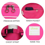 Yodo Little Kids School Bag Pre-K Toddler Backpack - Name Tag and Chest Strap, Owl