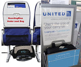 Boardingblue United Airlines Rolling Personal Item Under Seat Pink