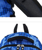 Qcc& Aluminium Alloy High Capacity Trolley Schoolbag 6 Wheels Climbing Stairs Removable Luggage