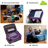 ZOMAKE 6 Set Packing Cubes for Travel，Lightweight Luggage Packing Organizer