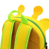 Hipiwe Little Kid Toddler Backpack Baby Boys Girls Kindergarten Pre School Bags Cute Neoprene Cartoon Backpacks for Children 1-5 Years Old,Size 9.45"x3.54"x9.84" (Giraffe)