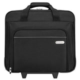 Targus Metro Rolling Laptop Case Bag for Business Commuter with Durable Water Resistant, Expandable Compartments, Trolley Strap, Padded Protection fits up to 16-Inch Notebook Screen, Black (TBR003US)