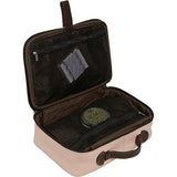 Piel Leather Hanging Cosmetic Utility Kit, Saddle, One Size