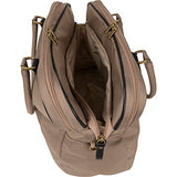 Tommy Bahama Haven 20 Inch Boarding Bag, Champagne/Navy