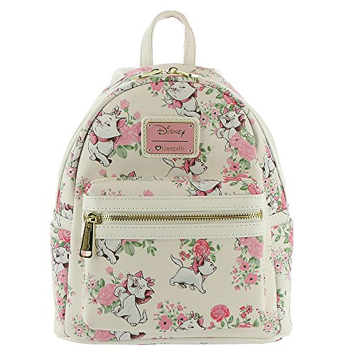 Loungefly x Disney The Aristocats Marie Floral Allover-Print Mini Backpack