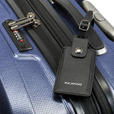 Ricardo Beverly Hills San Clemente 2.0 26-Inch Checked Suitcase (Slate Blue)