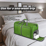 Gonex 80L Packable Travel Duffle Bag, Large Lightweight Luggage Duffel (Green)