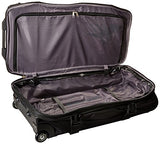 High Sierra 32" Drop Bottom Wheeled Duffel (Black)