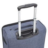 Amazon Basics Urban Softside Spinner Luggage, 3-Piece Set, Blue