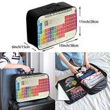 Travel Bags Periodic Table Of Programmatic Portable Foldable Trolley Handle Luggage Bag