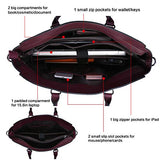 IAITU Laptop Tote Bag for Women, 15-15.6 Inches Spacious Tablet Handbag Shoulder Bag for Laptop