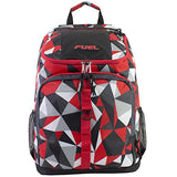 Fuel Top Load Sport Backpack with Side Tech Compartment and Ergonomic Padded Mesh Breathable Back