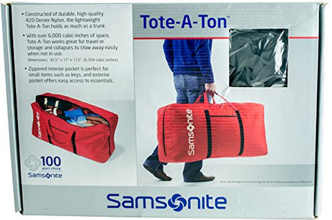 Samsonite Tote-a-ton 33 Inch Duffle Luggage Boxed (1 Pack, Purple)