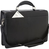 Kenneth Cole Reaction Leather Portfoilo Briefcase (Black)