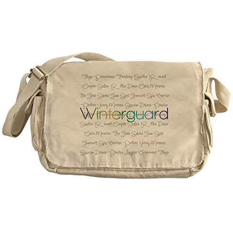 Cafepress - Winterguard - Unique Messenger Bag, Canvas Courier Bag