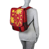 Laurex 15.6" Laptop Backpack (Beige Butterfly)