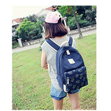 S Kaiko Flower Pattern Canvas Backpack Casual Daypacks School Backpack For Women And Men School Bag
