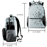 Tyu Travel Laptop Backpack, Casual Durable Backpack Daypacks for Men Women for Work Office College Students Business Travel Schoolbag Bookbag