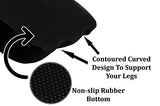 Everlasting Comfort 100% Pure Memory Foam Luxury Seat Cushion, Orthopedic Design To Relieve Back,