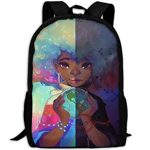 Augurs Outdoor Casual Shoulders Multipurpose Backpack Fantasy Shoulder Bag School Backpack Travel