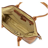 Clava Vachetta Leather Zip Tote (Vachetta Black)