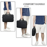 NiceEbag Rugged Armor Laptop Briefcase Messenger Bag with Rainproof Resilient Shock Absorption