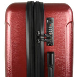 Mia Toro Italy Manta Hardside Spinner Luggage 3Pc Set, Burgundy