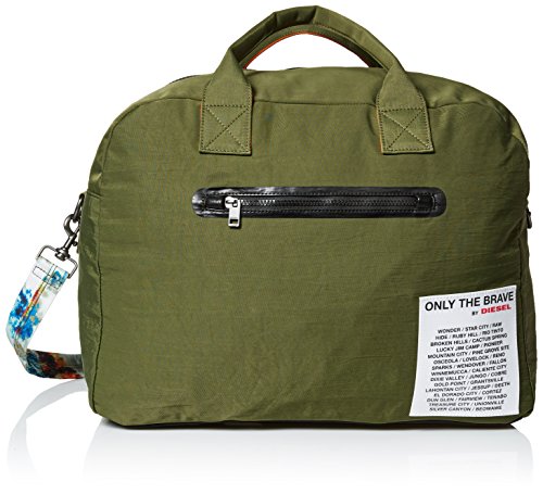 Diesel Men's Dieselxx Match Xxmatchduffle, Bronze Green/Printing UNI