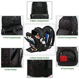 Large Laptop Backpack, TSA Friendly Durable Computer Backpack with USB Port for Men and Women,