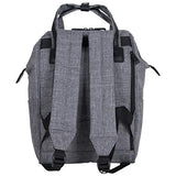 Kenneth Cole Reaction Paddy Shack 15" Laptop & Tablet Book Bag Backpack for School, Travel, & Work, Heathered Gray, Laptop