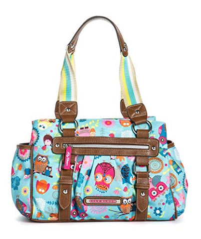Lily Bloom Landon Triple Section Satchel, Owls Always Love You