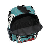 GIOVANIOR Hollywood Undead Sugar Skulls Travel School Backpack for Boys Girls Kids