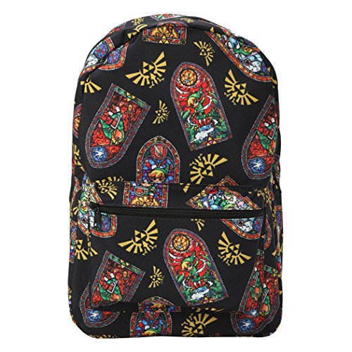 Nintendo Zelda Stained Glass All Over Backpack-No Size