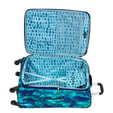 Ricardo Beverly Hills Luggage 25" Spinner Upright Suitcase, Watercolor Blue