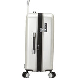 Delsey Luggage Titanium 2 Piece Hardside Spinner Carry on and Check in Set, One Size, Silver